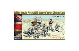 Gecko Models 1/35 British Special Forces with Support Troops (Afghanistan